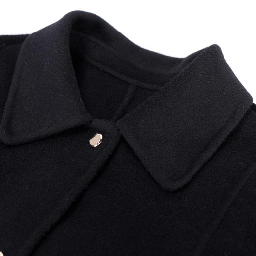 MH9B3斯尔丽瑟俪2022年冬上新商场同款时尚减龄蝙蝠袖宽松短款大衣 商品图3