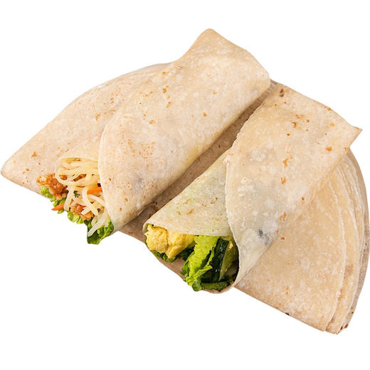 「5斤装！手工卷饼」皮薄饼皮山东单饼烙馍筋饼卤鸡肉卷饼早餐手抓饼粮油米面 商品图4