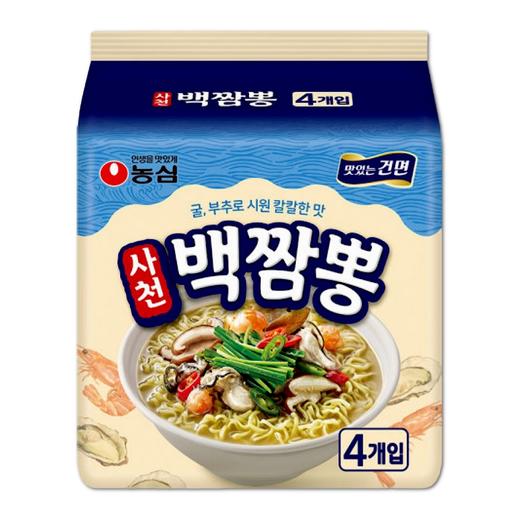 【4连包】农心 四川生蚝韭菜面94g*4  商品图0