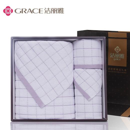 洁丽雅纯棉毛巾礼盒 100%纯棉  （ 6689 6690） 商品图0