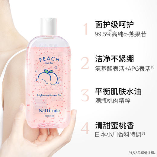 【周年庆狂欢】【前50名满赠行李箱(空箱子无其他产品)后续单独发出】植观氨基酸沐浴露桃桃沐浴露橙花沐浴露留香保湿（植观官方旗舰店） 商品图2