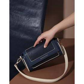 饮水鸟爵士归园侗族手织亮布包 法棍包 亮布蓝/亮布绿