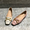 IUIU SECOND 商场同款金属大眼睛马衔扣女鞋平底单鞋 商品缩略图3
