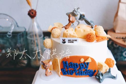 猫和老鼠半翻糖蛋糕加高款 商品图2