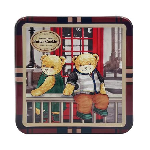 精典泰迪巧克力曲奇饼干 方盒 113g/盒 商品图0