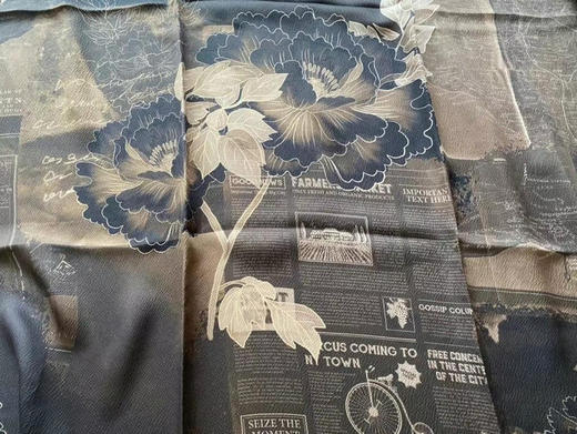 大丝巾 140*140。 绿色 灰色 蓝色 自己备注颜色 商品图8