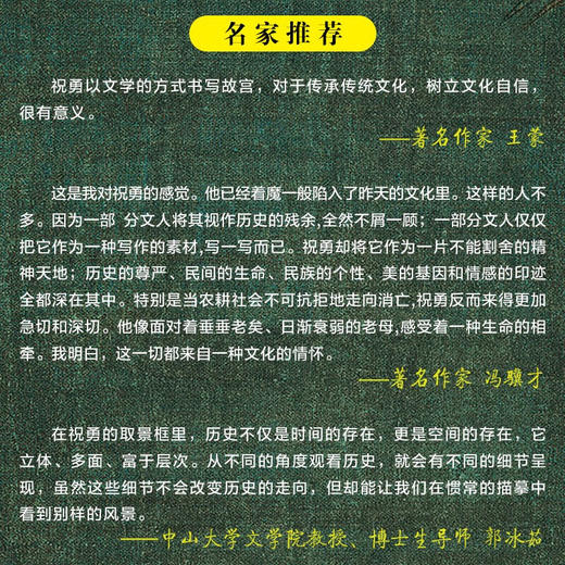 祝勇散文精选 商品图4