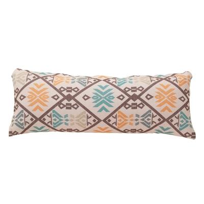 锦条纹民族风方枕抱枕靠 商品图3