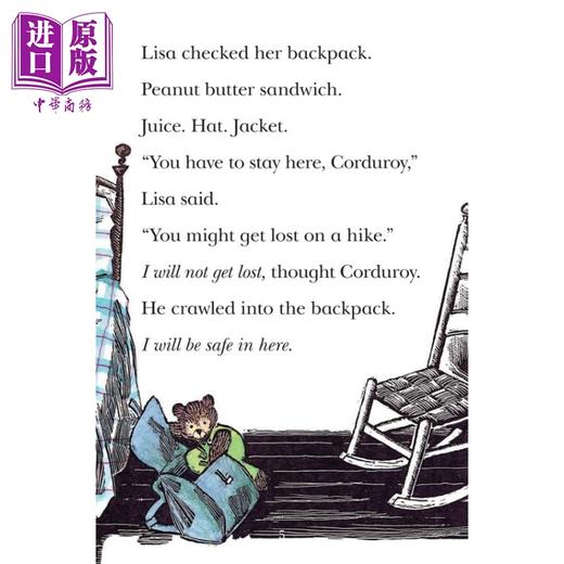 【中商原版】Step into Reading Step 3 Corduroy'S Hike 兰登阅读进阶3灯芯绒小熊的山行 英文原版 儿童绘本 分级阅读 Don Freema 商品图2