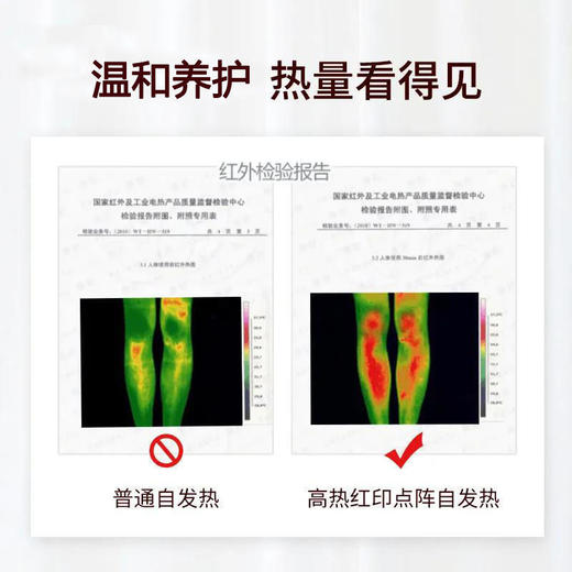 【告别老寒腿！艾草自发热护膝】发热透气排湿，老寒腿关节炎四季防寒保暖护腿老年艾灸护膝盖护膝 商品图2