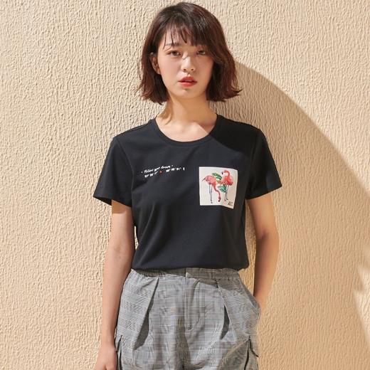 探路者女式短袖T恤TAJI82850 商品图0