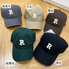 韩国同款R字母刺绣｜可调节鸭舌帽 商品缩略图7