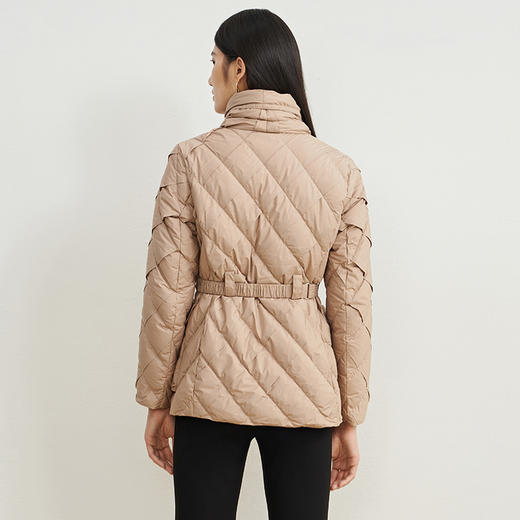 EITIE爱特爱冬季新款白鸭绒收腰显瘦修身羽绒服6811506 商品图4