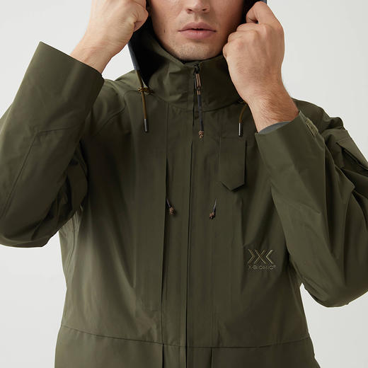 X-BIONIC 雷神戈尔3L硬壳冲锋衣 秋冬户外防水透汽抗寒服男21902 商品图4