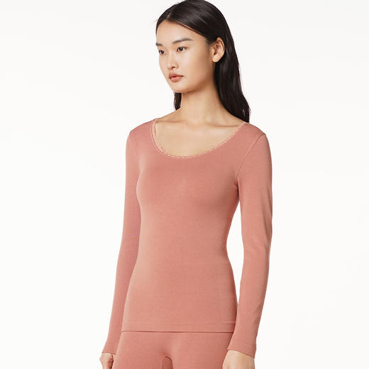 都市丽人超级暖负15度以下女士正价加厚无缝面料加厚套装保暖衣LW23A2 商品图1