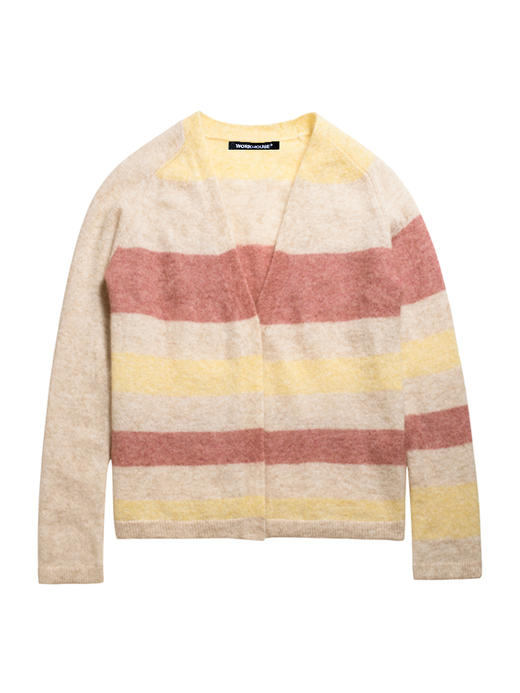 322工房幼马海毛休闲外套2022年秋冬新款时髦百搭针织大廓形开衫 商品图4