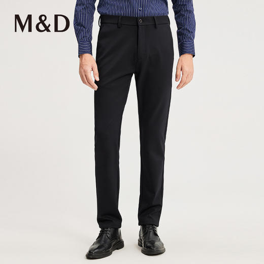 MD名盾商务男士秋冬新款四面弹修身休闲裤百搭耐磨男长裤 商品图5