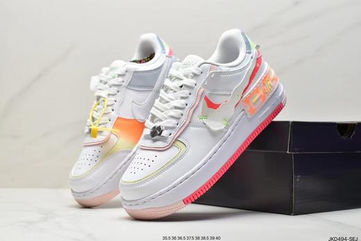 耐克Nike Air Force 1 Low Fur-Lined Shadow解构空军一号休闲运动板鞋CT1985-700女鞋 商品图7