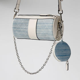 饮水鸟非遗侗族手织布囧囧有神百搭包 圆筒包 棉囧（直播价）