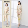 【西装+西裤】罗蒙秋季女士西服套装商务通勤职业正装修身两件套女 商品缩略图4