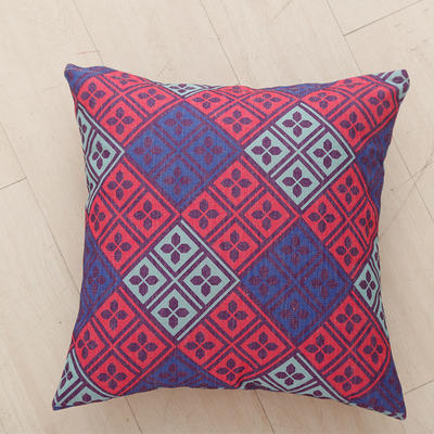 锦条纹民族风方枕抱枕靠 商品图6