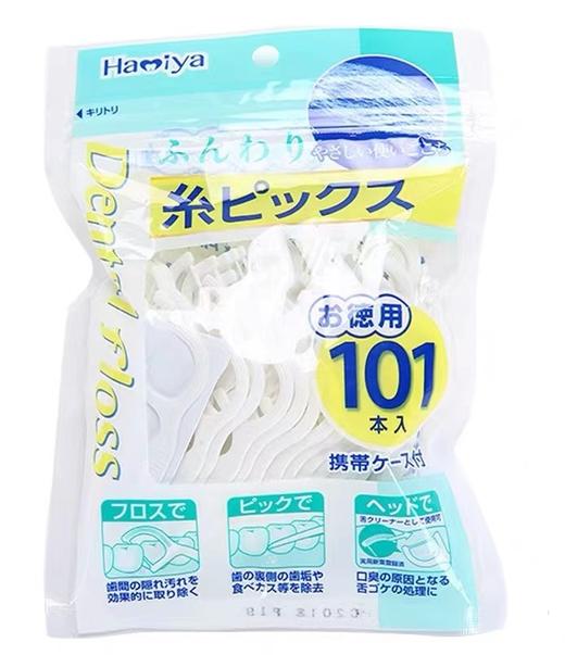 齿美屋成人护齿牙线棒101支 商品图0
