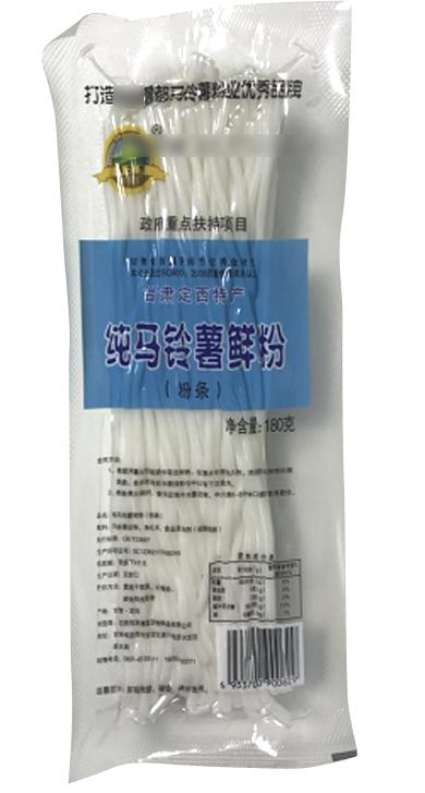 【亚欧超市】署之梦马铃薯鲜粉（细）180g/袋 商品图0