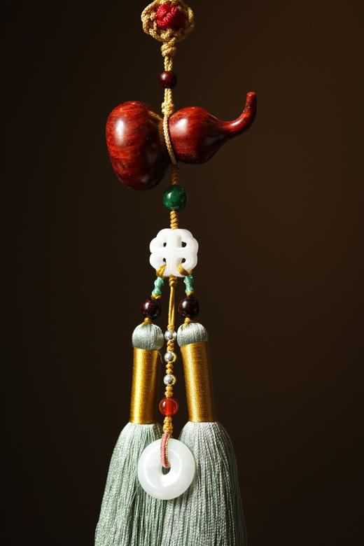 【青山特惠】小叶紫檀 福禄 车挂 s58 商品图6