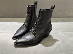 IUIU 帅酷牛仔靴粗跟短靴 U21DS44451