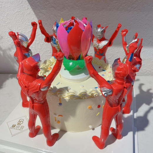 奥特之光—男孩生日蛋糕 商品图1