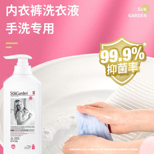 蔬果园雪绒松内衣洗衣液500g 中性配方不伤肤 洁净除异味 商品图1