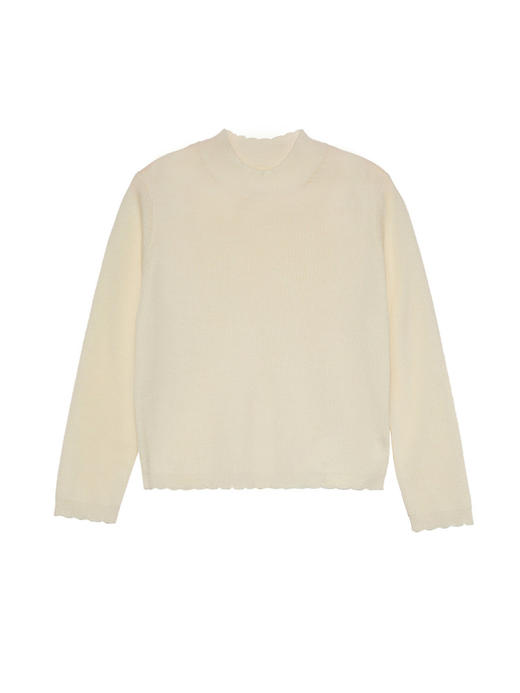 JNBY  22年秋款  柔软长袖套头毛衫  1M9311590 商品图6