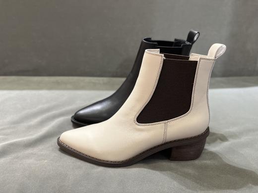 IUIU 经典切尔西短靴粗跟短筒牛仔靴 U21DS44121 商品图2