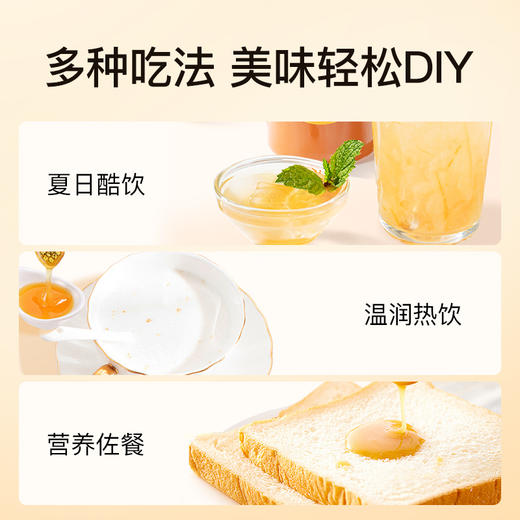 【买2送1】黄金百香蜂蜜 沁香蜜桃蜂蜜  冰萃青柠蜂蜜 商品图4