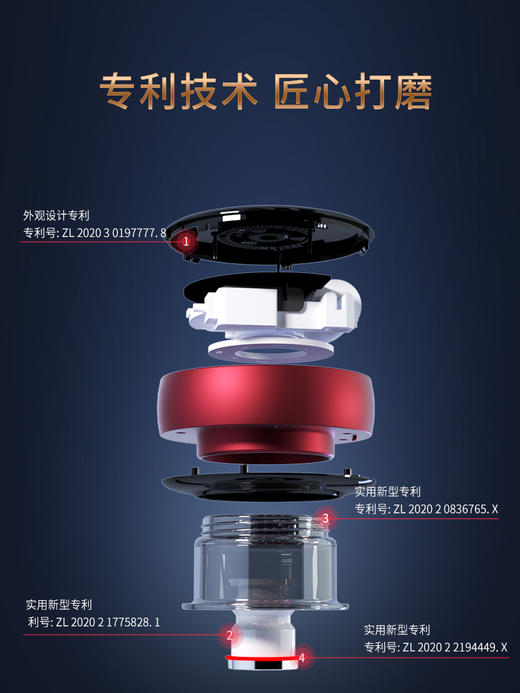 斐壹度（FITDASH）智能呼吸拔罐按摩仪 蓝牙款 商品图4