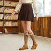Famecoco范可儿羊毛百褶短裙内衬防走光a字裙裤显瘦遮胯F228GE003 商品缩略图3