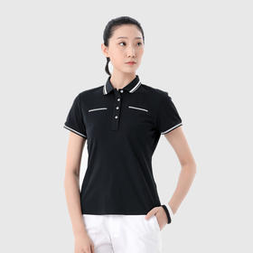 探路者女式翻领T恤TAJI82886