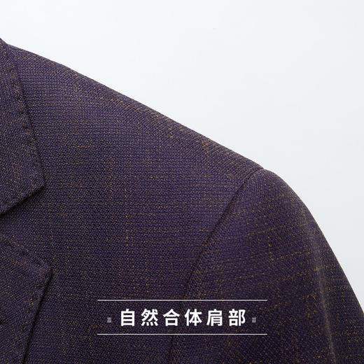 【舒适透气】罗蒙男士西服单西商务百搭时尚暗纹通勤上班西装外套男 商品图5