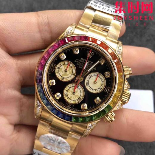 BL新款到货！ROLEX   劳力士 全新迪通拿彩虹款。型号：116599RBOW-116598RBOW-116595RBOW.彩虹迪通拿一表难求！ 商品图2