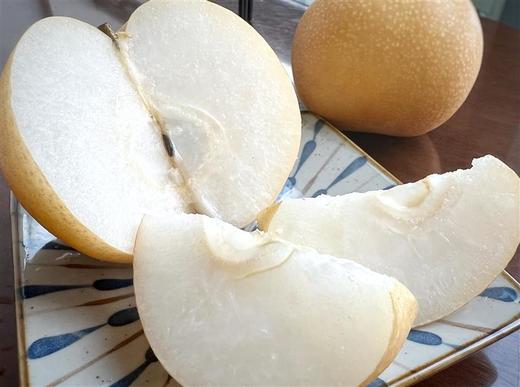 正宗山东莱阳秋月梨初见礼盒 个大脆甜（认证绿色食品） 商品图4