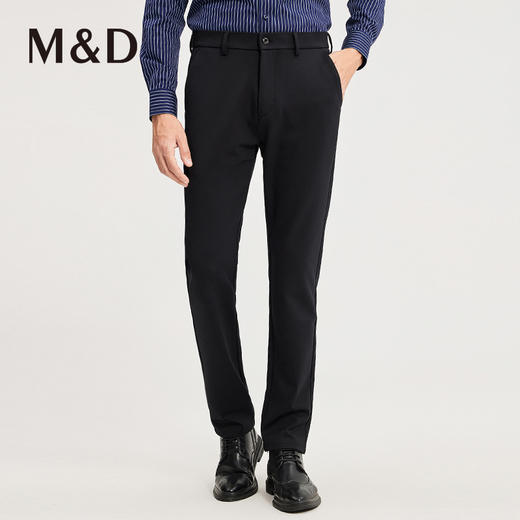 MD名盾商务男士秋冬新款四面弹修身休闲裤百搭耐磨男长裤 商品图1
