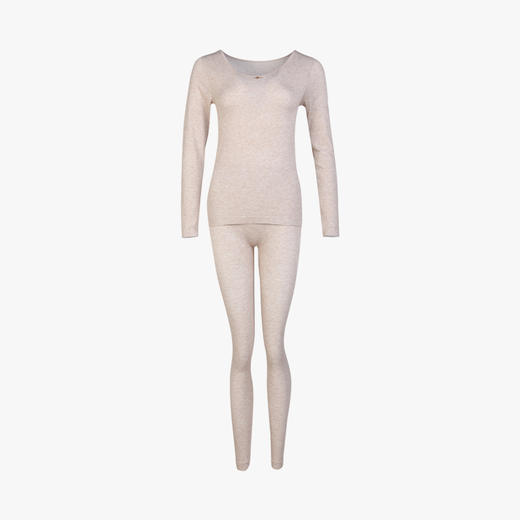 都市丽人强暖负15至负5度女士特价无缝无缝面料厚套装保暖衣LW23A6 商品图4