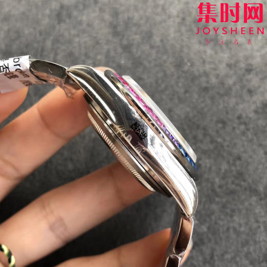 BL新款到货！ROLEX   劳力士 全新迪通拿彩虹款。型号：116599RBOW-116598RBOW-116595RBOW.彩虹迪通拿一表难求！ 商品图4