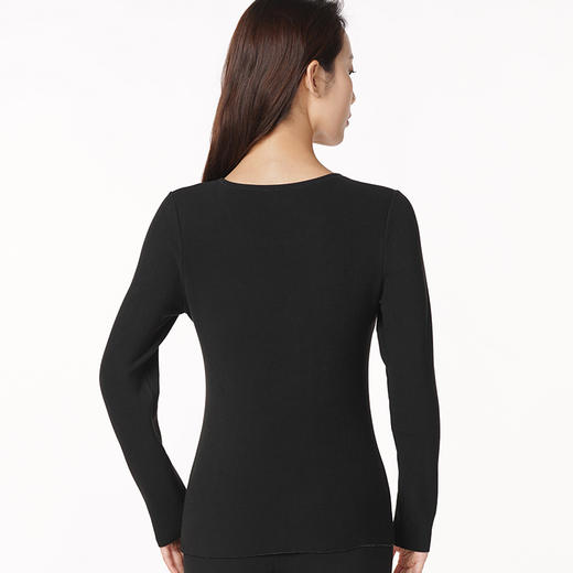 都市丽人舒暖负5度至5度女士发热纤维套装珍蚕丝中套装保暖衣LW21A9 商品图2