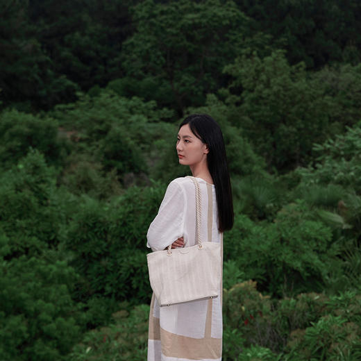 饮水鸟夏季新款非遗夏布包 夏布沙滩包 商品图5