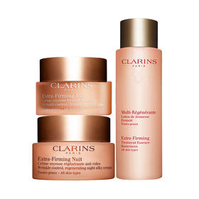 CLARINS/娇韵诗 焕颜紧致 弹簧三件套  精华水200ml+ 晚霜50ml +日霜50ml