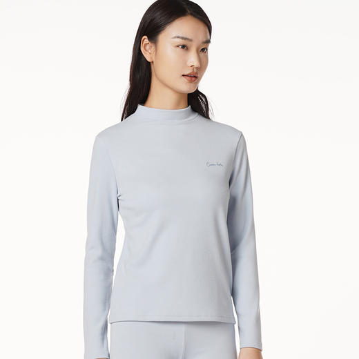 都市丽人舒暖负5度至5度女士特殊面料套装阳离子磨毛绒中套装保暖衣LW21B6 商品图1