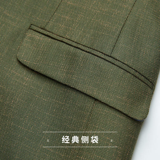 【亲肤透气】罗蒙男士西服休闲通勤商务单西时尚简约暗纹西装外套男 商品图8