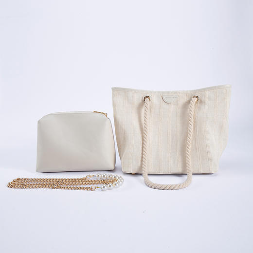 饮水鸟夏季新款非遗夏布包 夏布沙滩包 商品图2