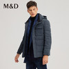 M&D名盾商务男士秋冬新品可拆卸帽加厚羽绒服男 商品缩略图0